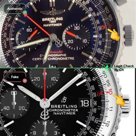 how to tell real breitling from fake|breitling authenticity check.